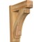 Ekena Millwork Imperial Rough Sawn Craftsman Outlooker, Western Red Cedar, 6"W x 18"D x 22"H OUT06X18X22IMP04RWR - alternate 1